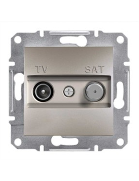 ASFORA TV/SAT PRİZ SONLU 1DB BRONZ